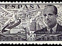 Spain 1941 Juan De La Cierva 50 CTS Brown Edifil 943